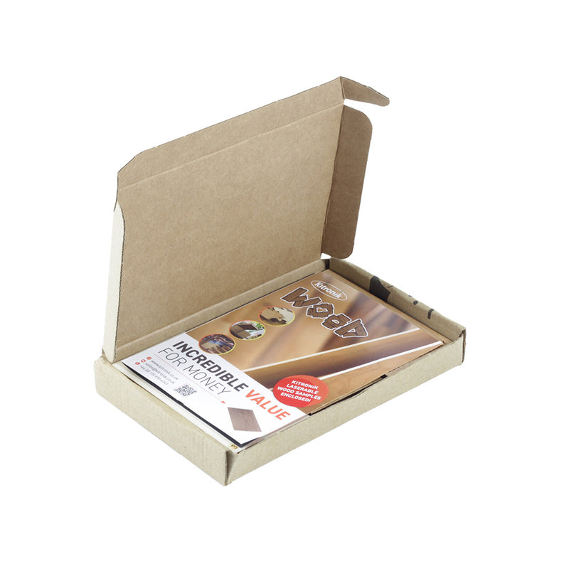 Wood Sheet Sample Pack (3mm-6mm) x 111mm x 57mm
