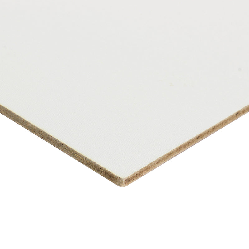 3mm Laser Compatible White Painted MDF, 400mm x 400mm sheet