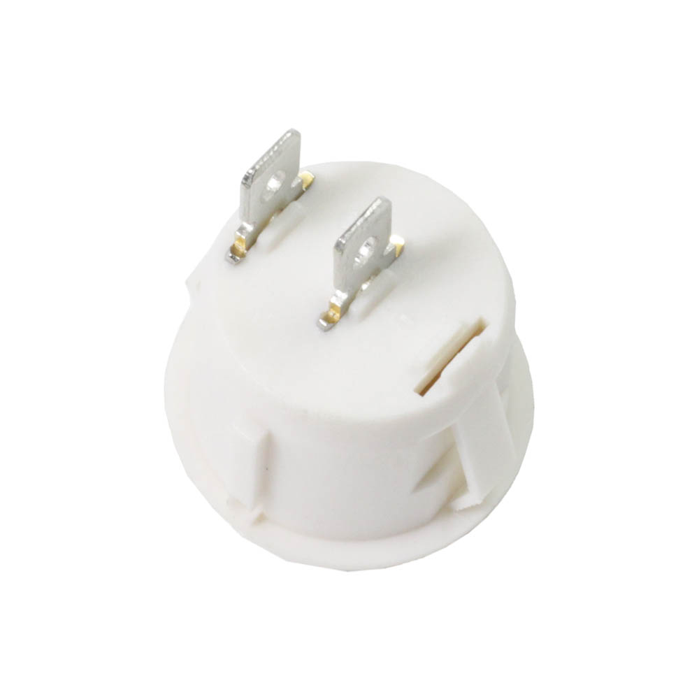 SPST White Round Rocker Switch, 10 pack – Kitronik Ltd