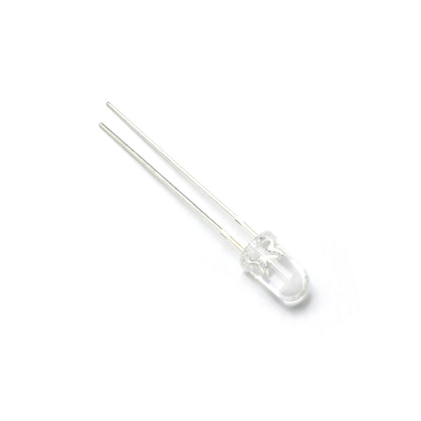 UV 5mm Water Clear LED - 15deg - 5mW