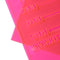 Value Fluorescent Acrylic Sheet (Cast) 3mm x 600mm x 400mm