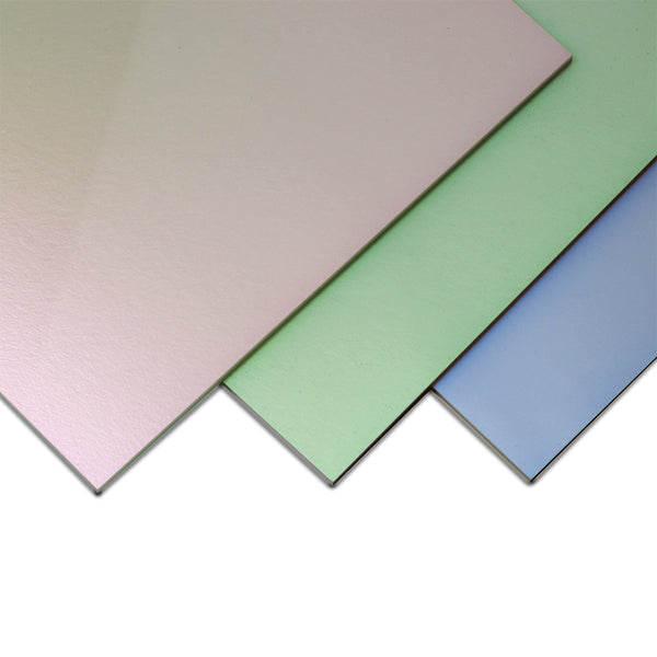 Iridescent Green Cast® sheets (Iridis) - 3mm x 600mm x 300mm