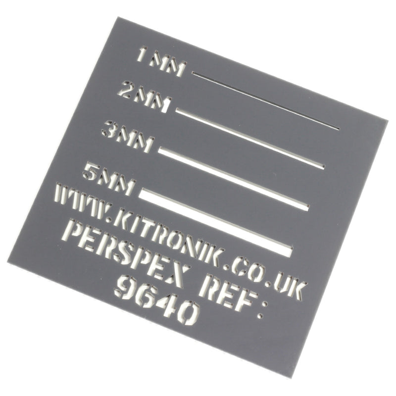 Perspex Sheet (Opaque) 3mm x 600mm x 300mm