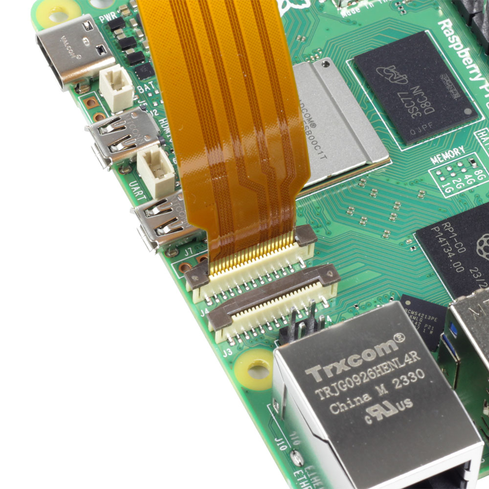 Raspberry Pi 5 FPC Camera Adapter Cable, 200mm – Kitronik Ltd