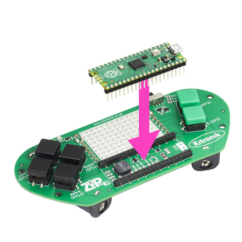 Raspberry Pi Pico W - Wireless with Headers – Kitronik Ltd