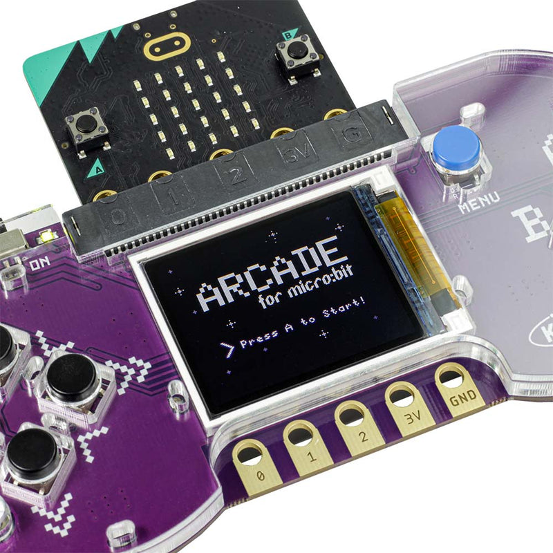 Kitronik ARCADE for micro:bit and MakeCode Arcade