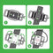 BBC micro:bit Wearable Accessory - 10 Pack