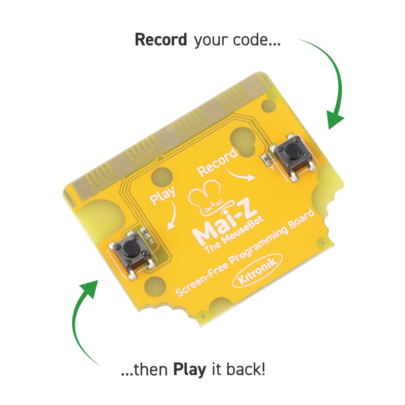Kitronik Lesson in a Box - Screen Free Coding Pack for MAI-Z the MouseBot