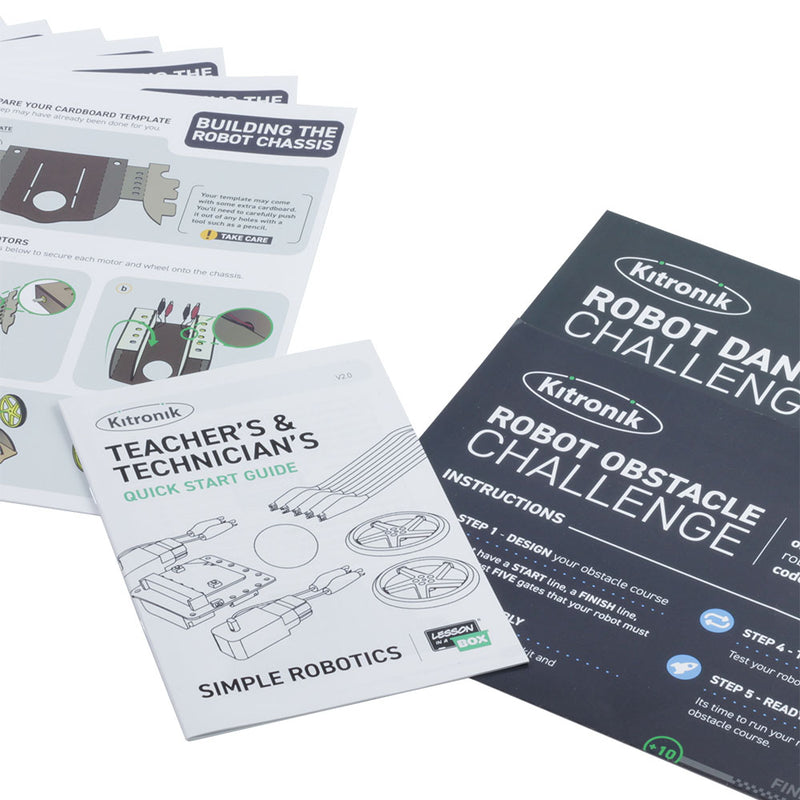 Kitronik Lesson in a Box - Simple Robotics for the BBC micro:bit