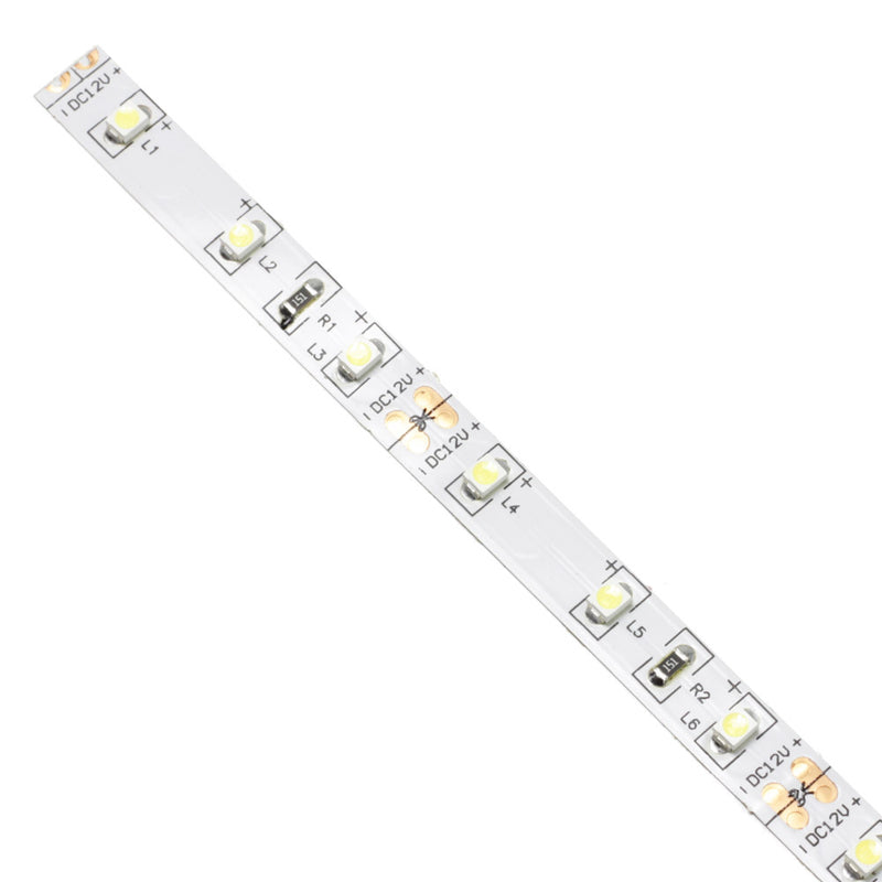 White Flexible LED strip - 30 way, 12V