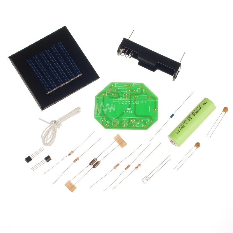 additional solar garden light kit retail parts
