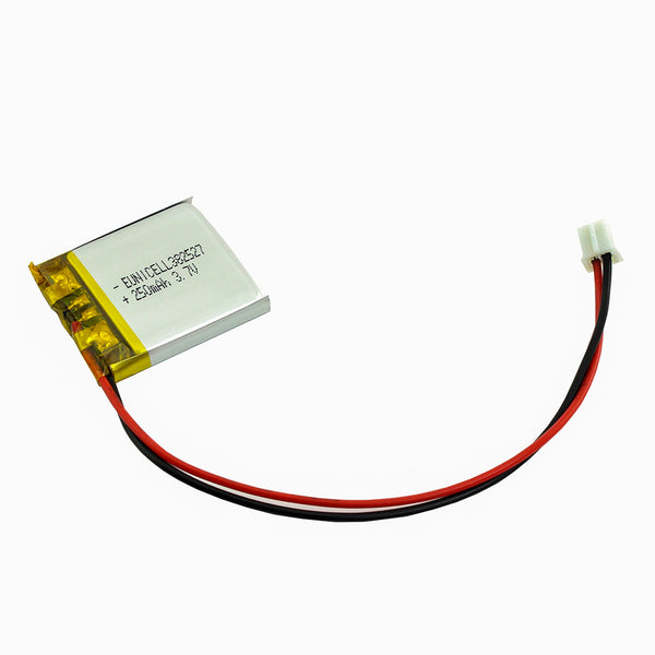 large eunicell lipo 3.7v polymer lithium ion battery 250 ma