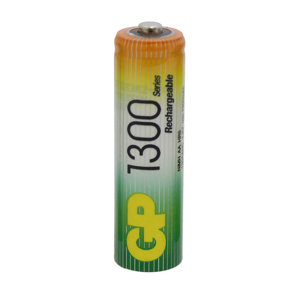 large rechargeable aa battery 1300mah