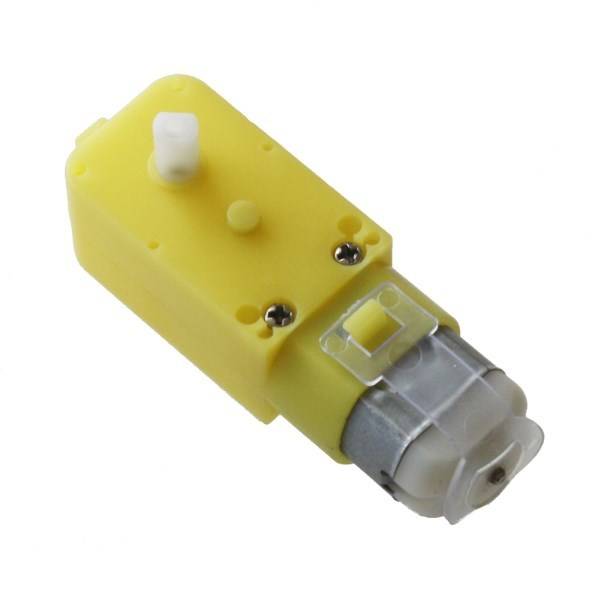 additional geared hobby motor side