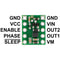 additional drv8838 single brushed dc motor driver carrier pins