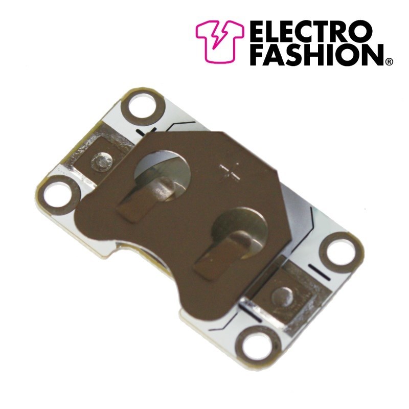 large electro fashion coin cell holder