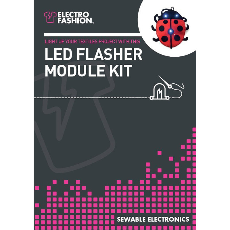 additional e textiles flasher module front page