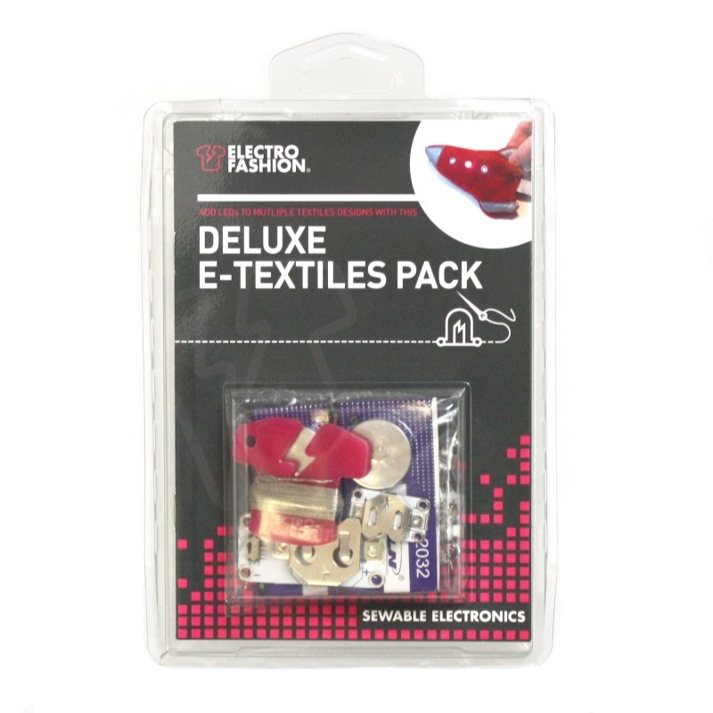 large deluxe e textiles starter pack front packaged
