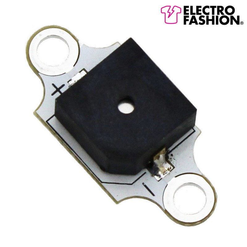large electro fashion sewable buzzer