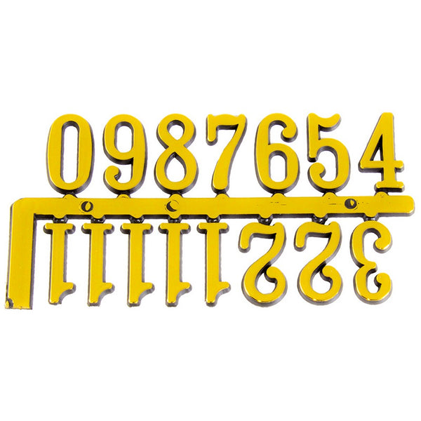 Arabic Gilt Numerals 20mm, Non Adhesive