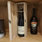 Wooden Wine Box, Paulownia Wood, 35cm x10cm x10cm