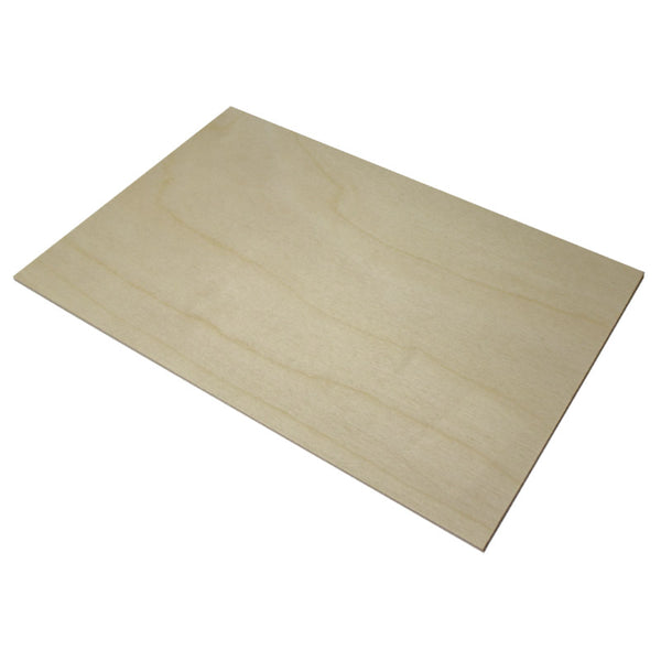 6mm Economy Birch Laser Plywood, 600mm x 300mm sheet