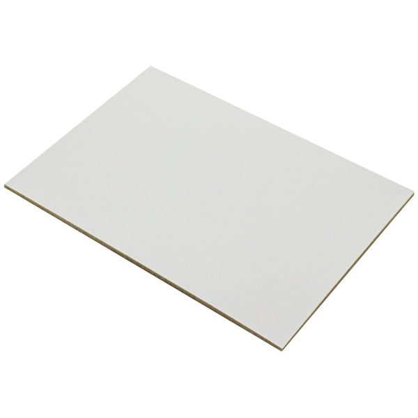 3mm Laser Compatible White Painted MDF, 600mm x 300mm full sheet