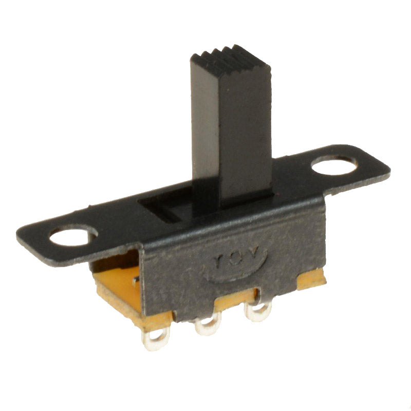 large ultra miniature slide switch spdt solder tag on on 10 pack