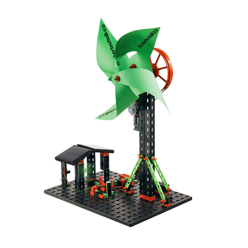 additional fischertechnik green stem windmill