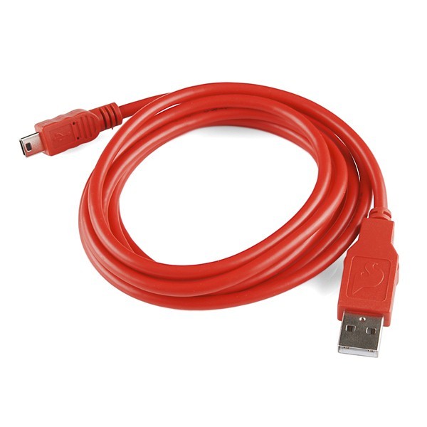 large mini a to b usb cable