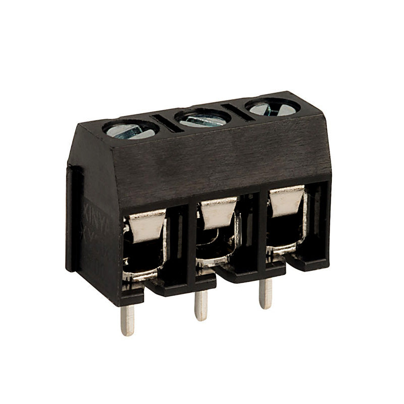 3 Way Low Profile Terminal Block, Pack of 10 – Kitronik Ltd