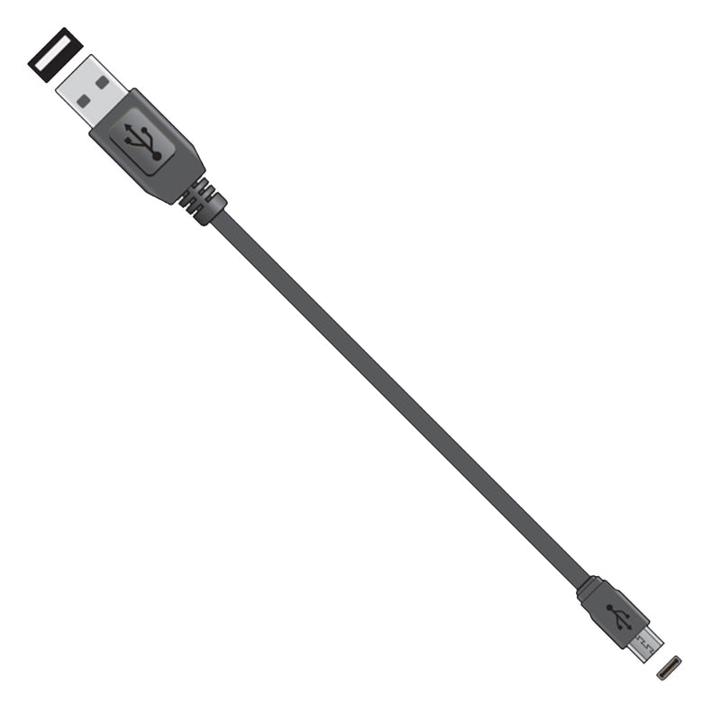 USB Type-C Short Sync & Charge Flat Cable 20cm render of cable