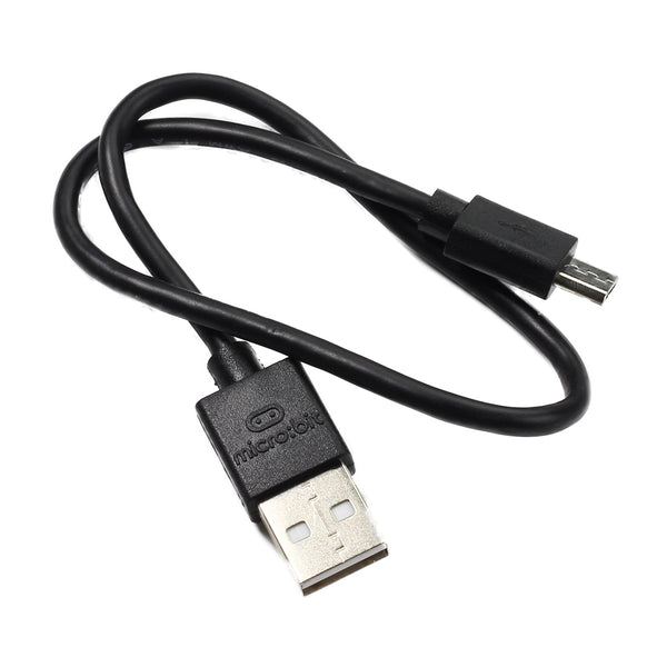 BBC micro:bit branded 30cm black USB cable