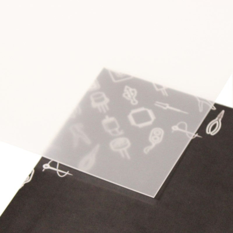 Reflet Clear Polypropylene Sheet 0.8mm x 1100mm x 650mm