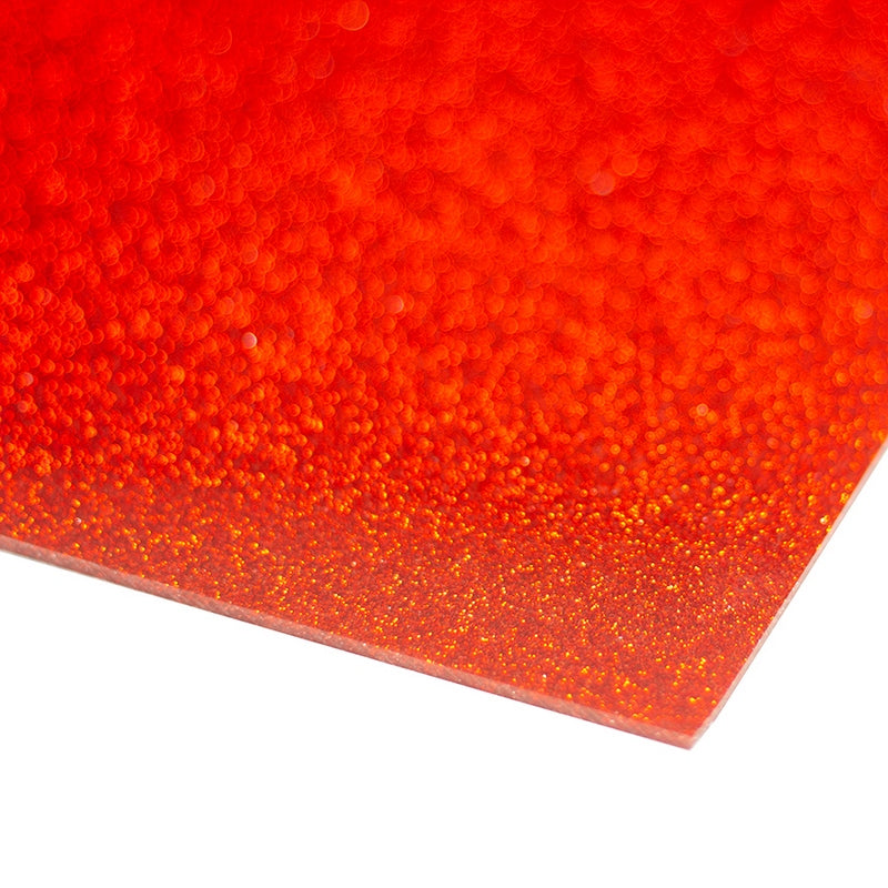Acrylic Sheet (Glitter) 3mm x 98mm x 98mm, sample