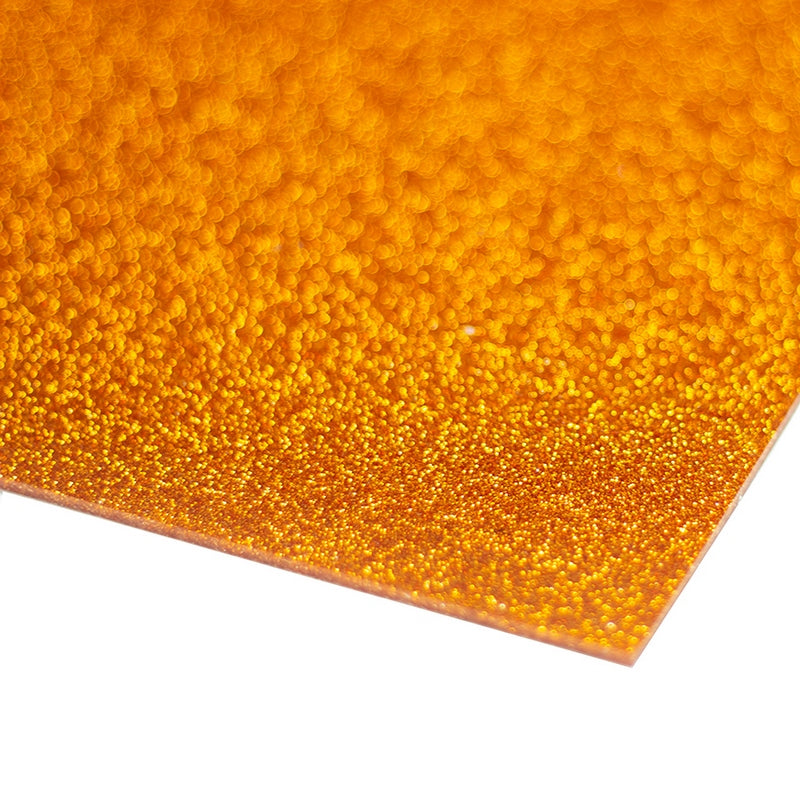 Golden Sun Standard Glitter Acrylic Sheet
