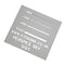 Grey 901 Perspex Sheet (Transparent) 3mm - Sample