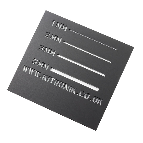 Value Frosted Black Acrylic Sheet, 3mm x 600mm x 400mm