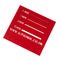 large king henry red royal perspex sheet 3mmx x 600mm x 400mm