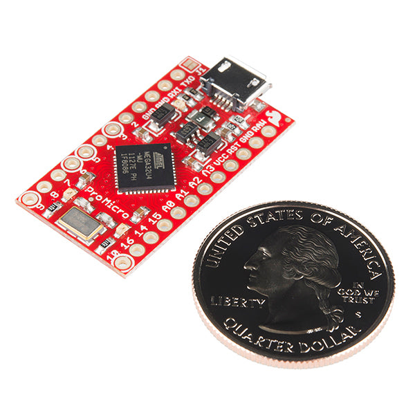 additional arduino compatible pro micro 3 3v 8mhz size