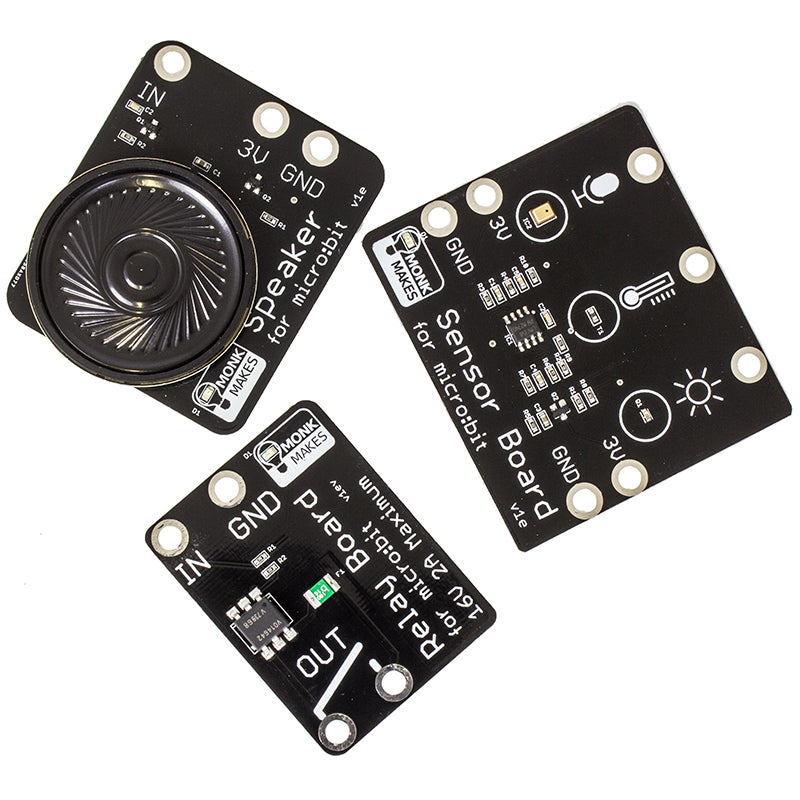 additional monkmakes sensor board microbit all boards