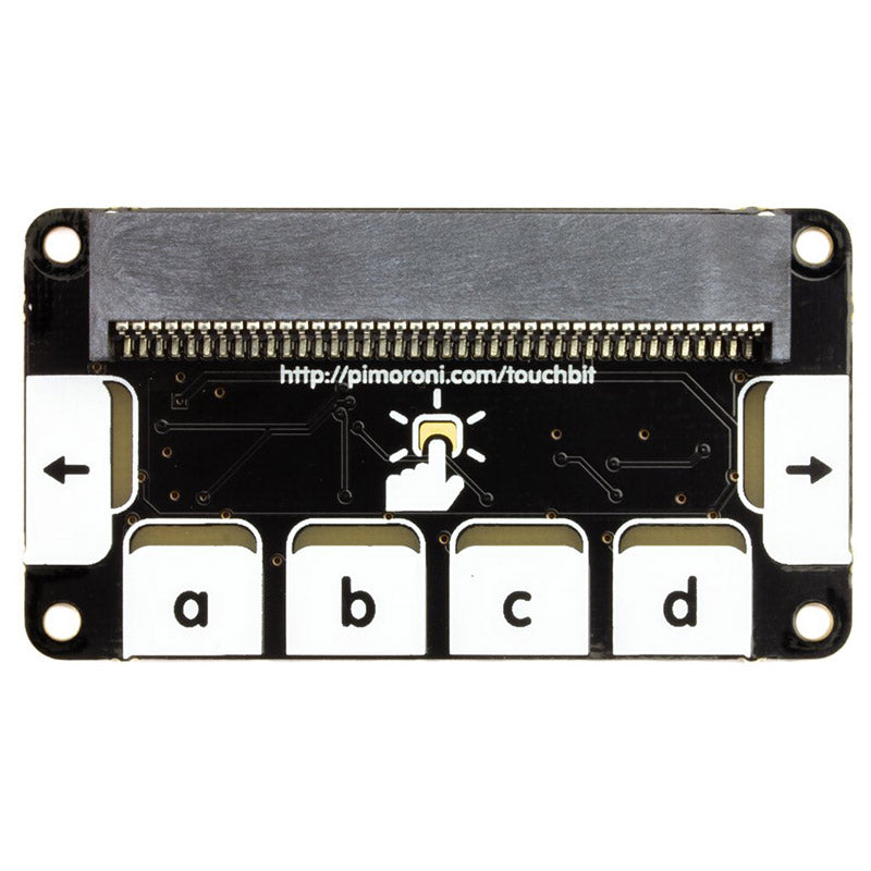 additional pimoroni touch bit microbit front