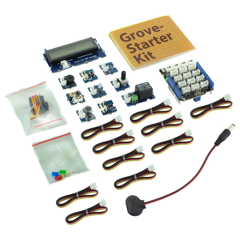 Grove - Starter Kit for Arduino unboxed