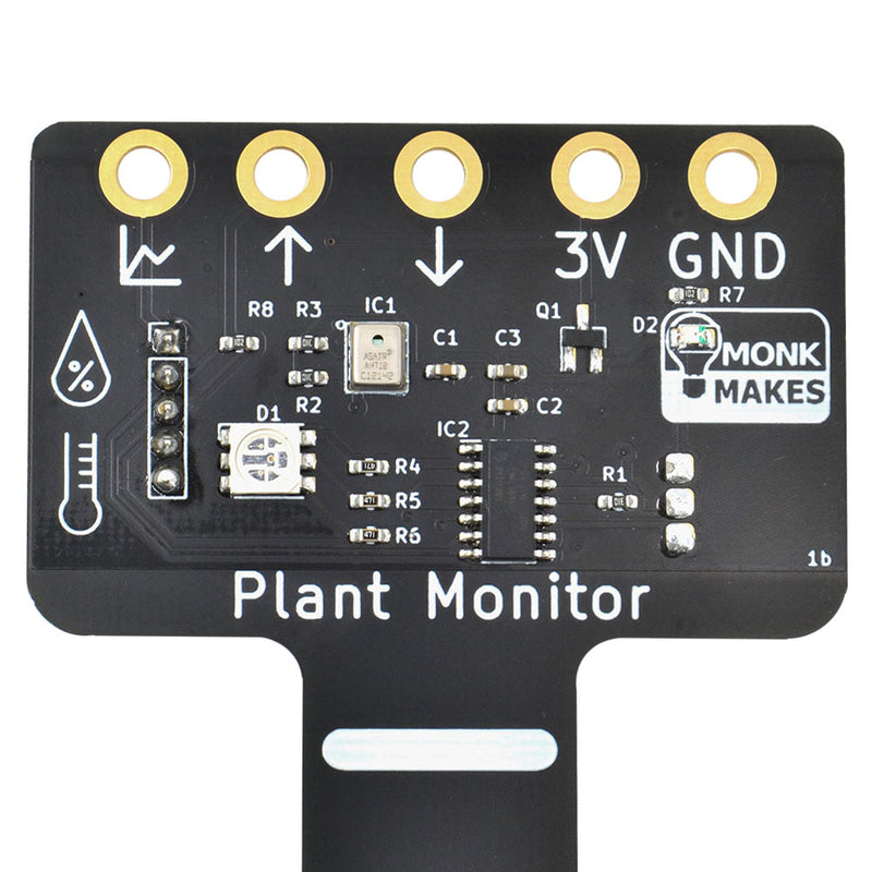 Monk Makes - Plant Monitor Board  front