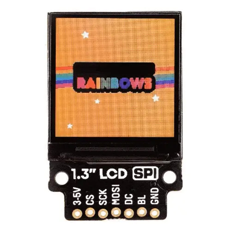 Pimoroni - 1.3" SPI Colour Square LCD (240x240) Breakout