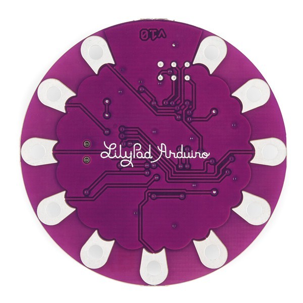 additional lilypad arduino USB ATmega32U4 board back