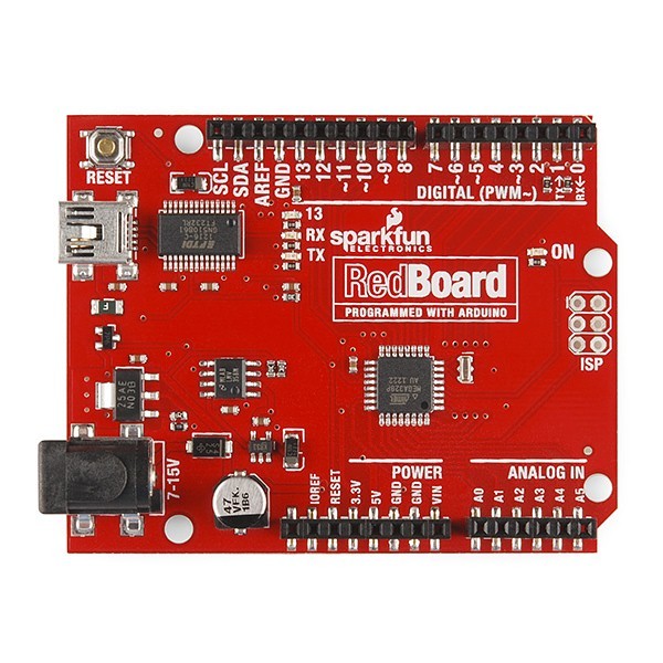additional redboard programmed with arduino top
