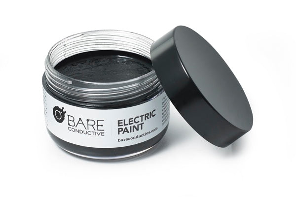 additional bare conductive electric paint pot open