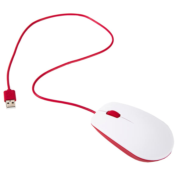Products Raspberry Pi Mouse (Red/White)