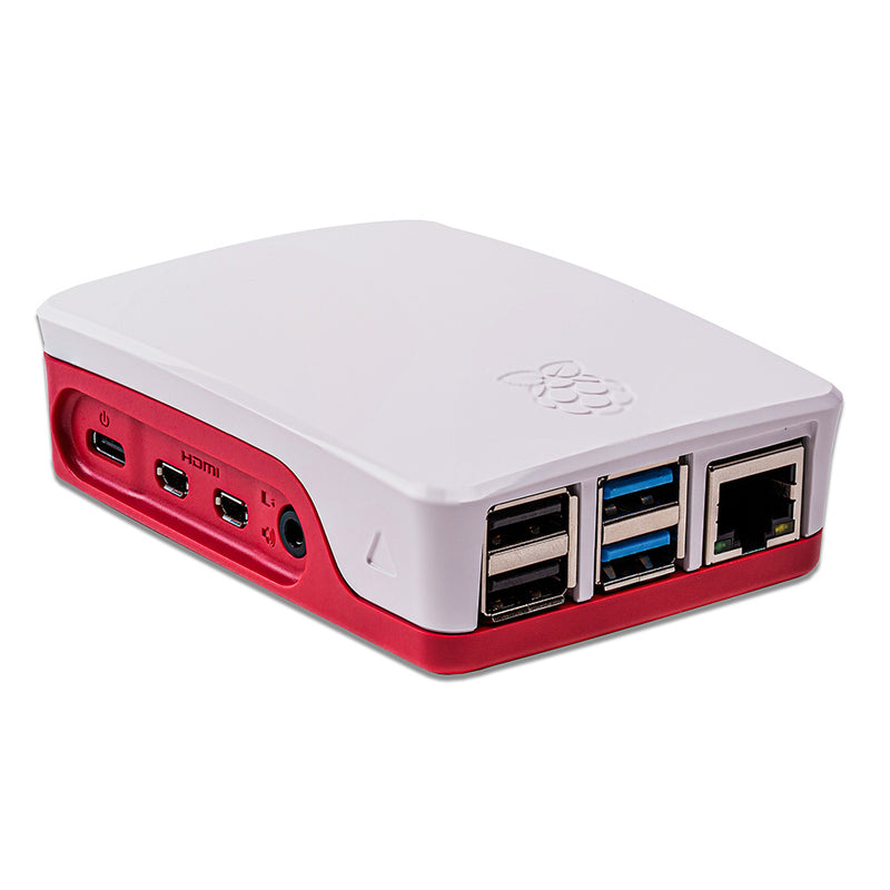 Raspberry Pi 4 Case (Red/White) 1
